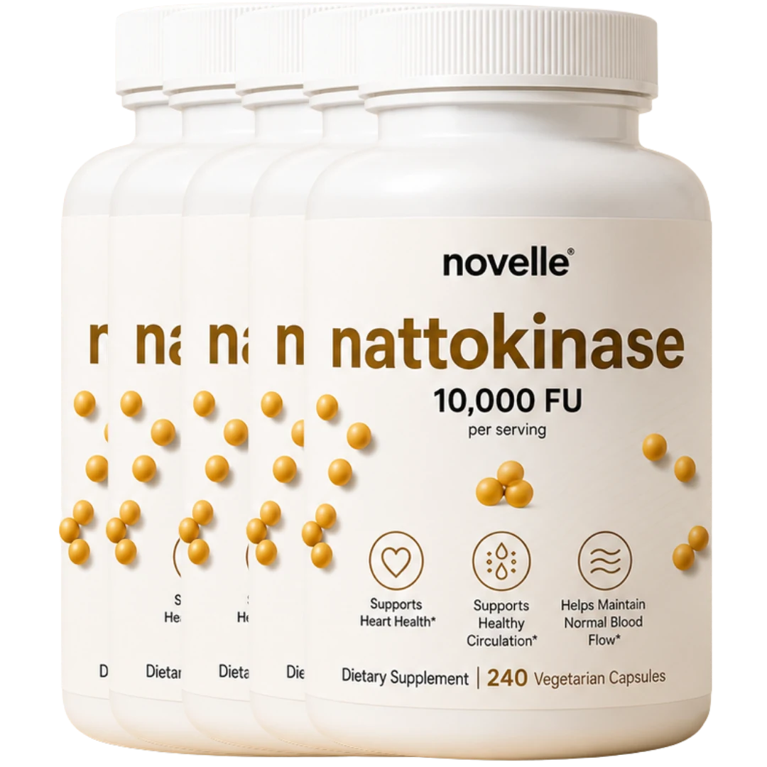 Buy 3, Get 2 Free — Novelle Nattokinase bundle
