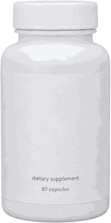 Generic supplement bottle